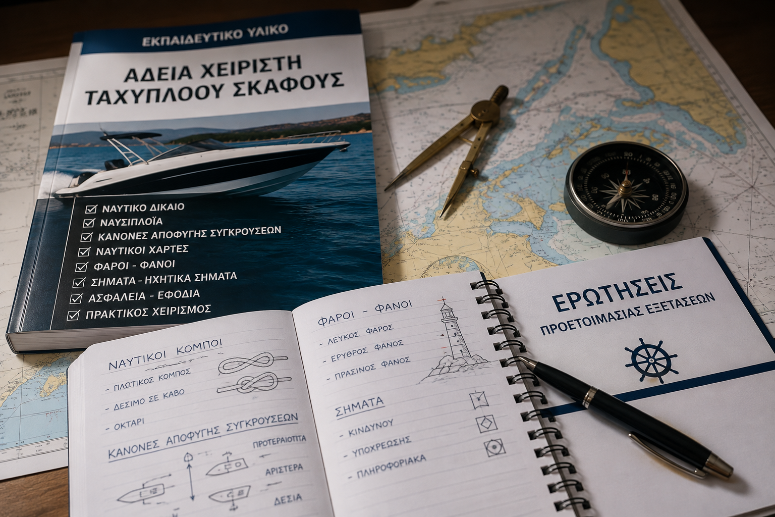 Άδεια ταχυπλόου 2026 – προετοιμασία για εξετάσεις Racing School